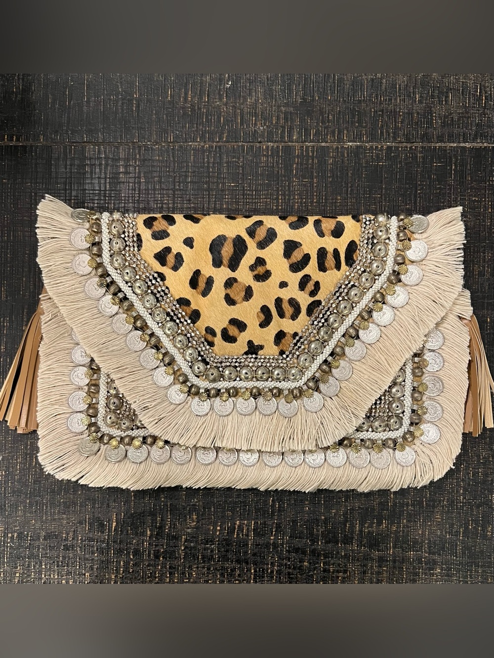 VICI Collection Shashi Leopard Print Clutch 🖤